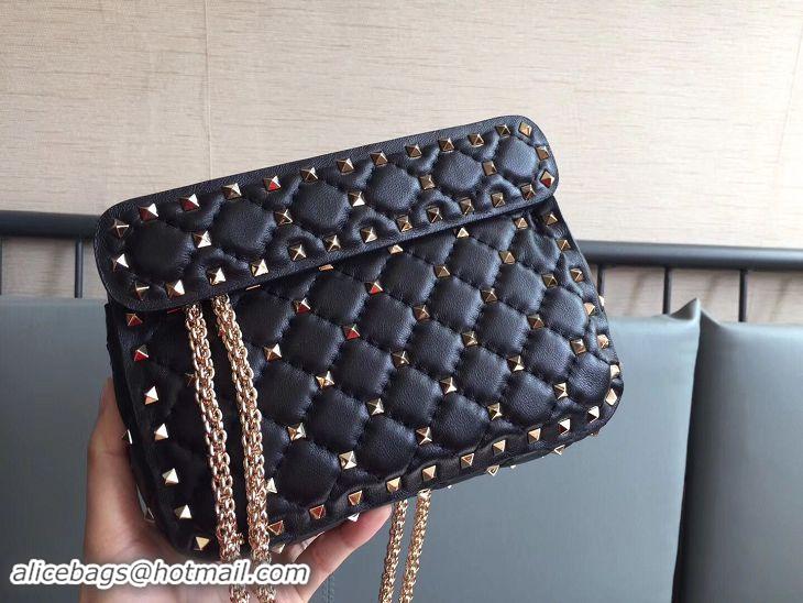 Fashion VALENTINO leather bag 0051 black