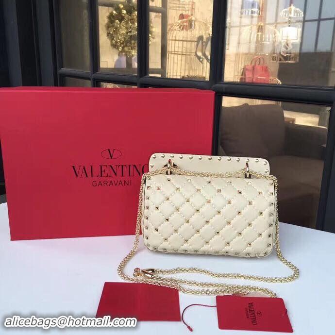 Classic Hot VALENTINO leather bag 0051 White