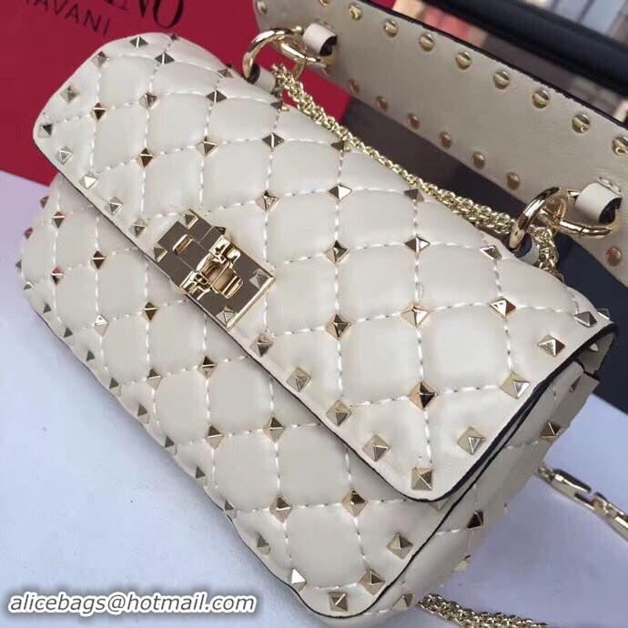 Classic Hot VALENTINO leather bag 0051 White