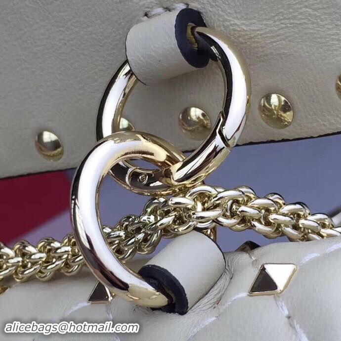 Classic Hot VALENTINO leather bag 0051 White