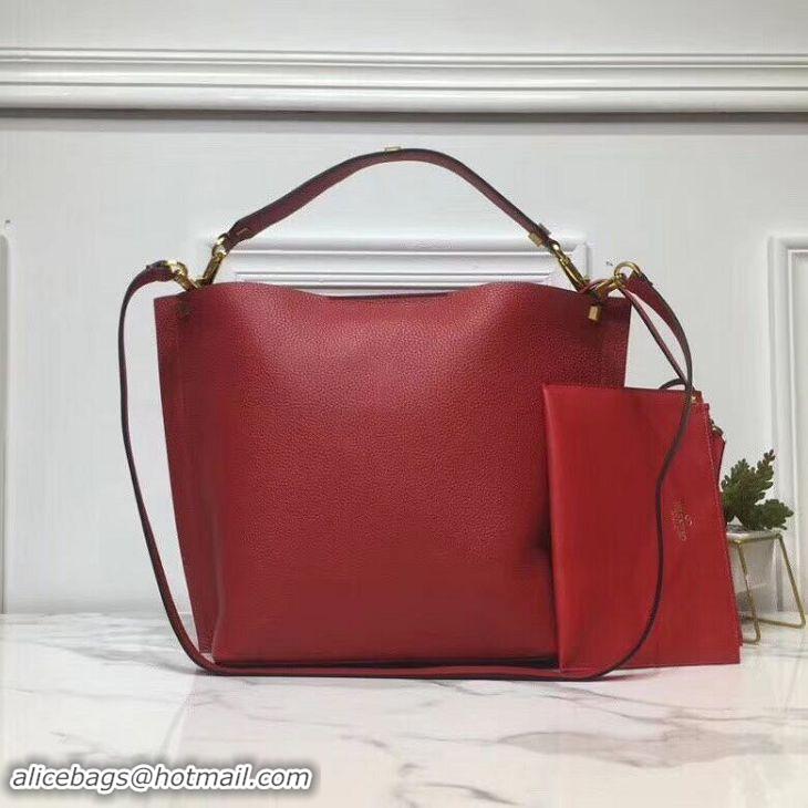 Luxury Quality VALENTINO Origianl Leather Bag V0008 Red