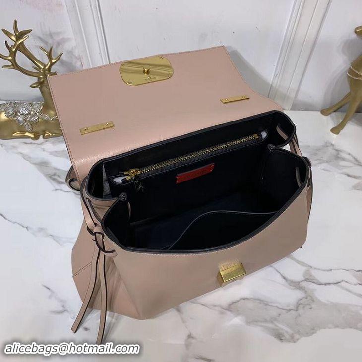 New Style VALENTINO Origianl Leather Bag V0012 Nude