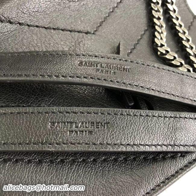 Best Product SAINT LAURENT leather shoulder bag Y554248 black