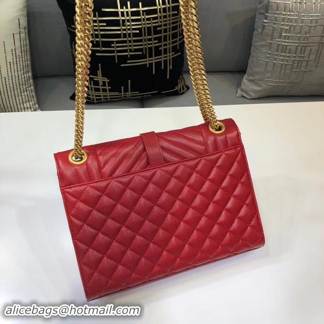 Luxury Hot SAINT LAURENT Medium satchel 487206 red