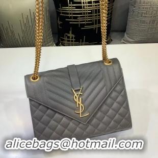 Discount SAINT LAURENT Medium satchel 487206 grey