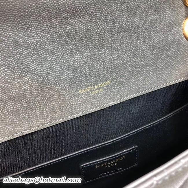 Discount SAINT LAURENT Medium satchel 487206 grey