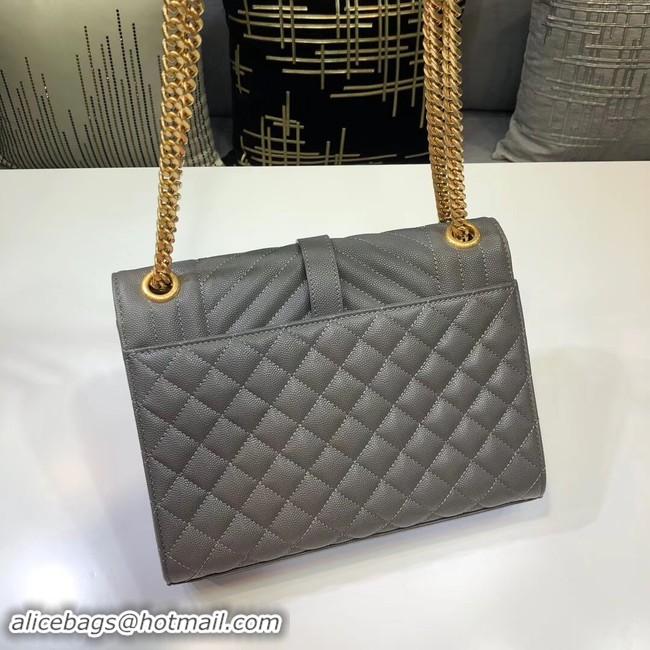 Discount SAINT LAURENT Medium satchel 487206 grey