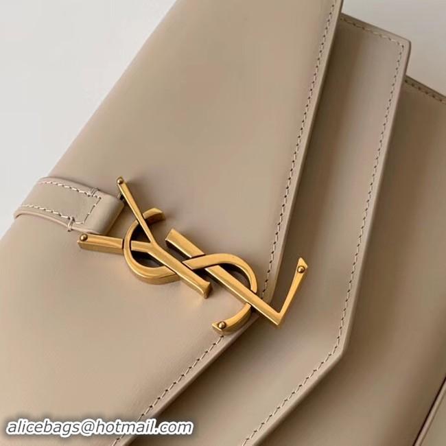 Best Quality SAINT LAURENT leather shoulder bag 36959 apricot