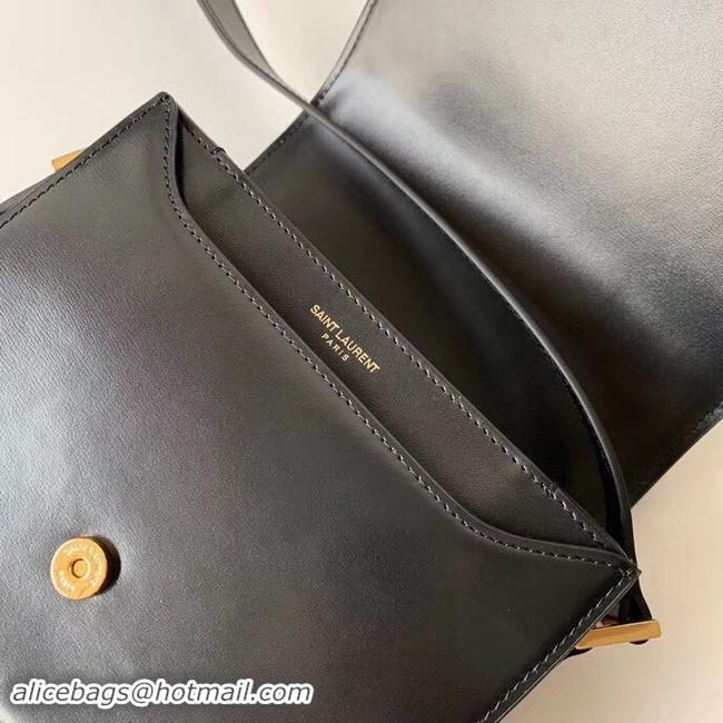 Discount SAINT LAURENT leather shoulder bag 36966 black