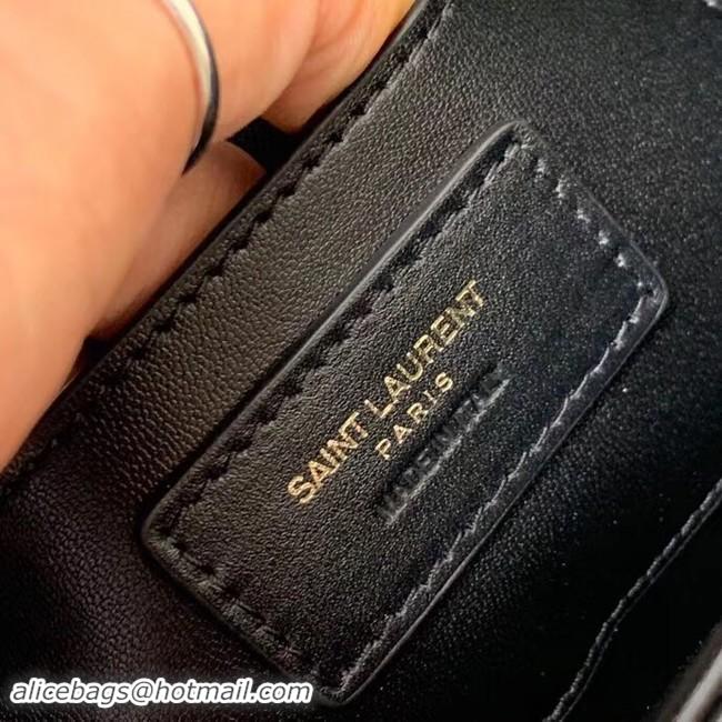 Discount SAINT LAURENT leather shoulder bag 36966 black