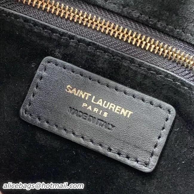 Fashion SAINT LAURENT leather shoulder bag 532750 black