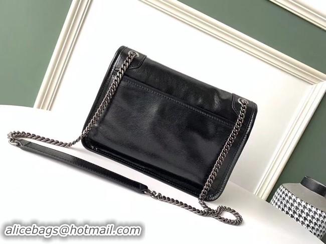 Sumptuous Yves Saint Laurent MINI Niki Chain Bag 5811 black