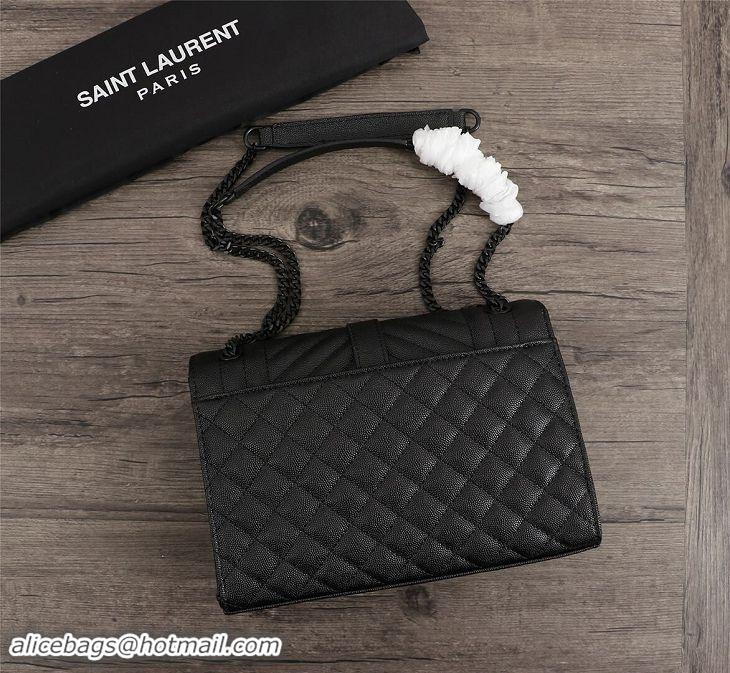 Good Quality SAINT LAURENT Medium satchel 487206 black