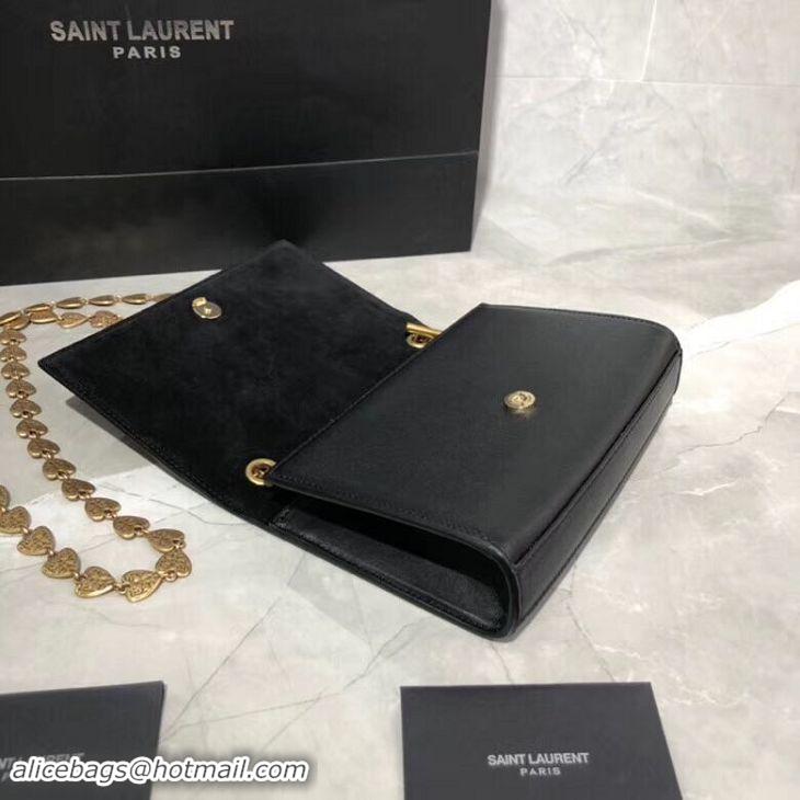 Shop Duplicate Yves Saint Laurent Kate Small Original Leather Shoulder Bag Y517023 Black