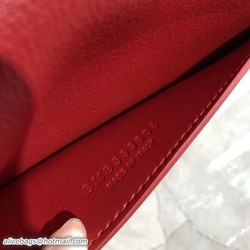 Low Price Yves Saint Laurent Double Skin Use Original Leather Shoulder Bag Y553804 Red