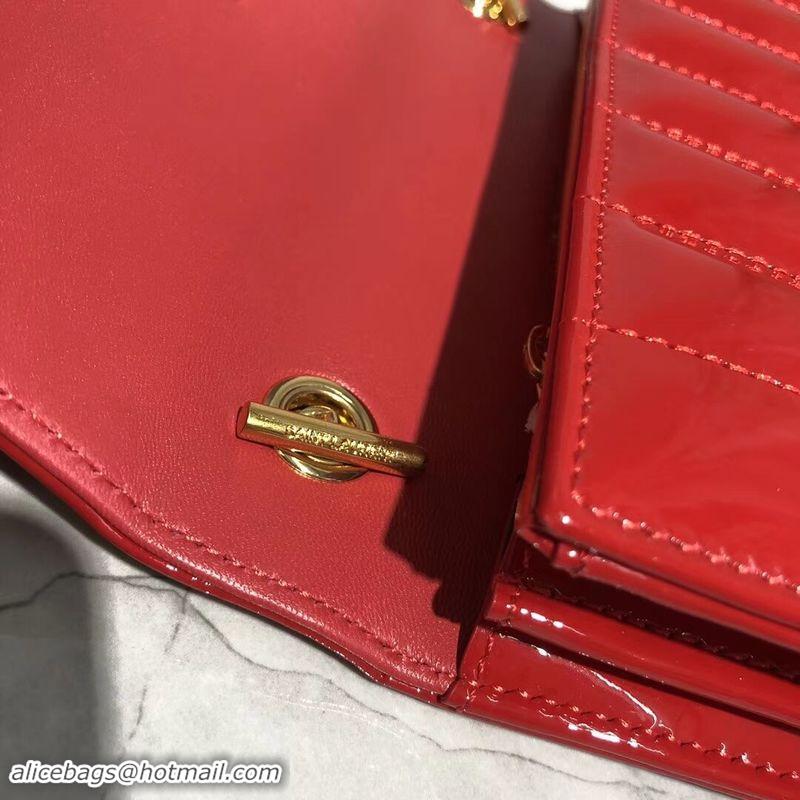 Good Product Yves Saint Laurent Patent Original Leather Shoulder Bag Y554125 Red