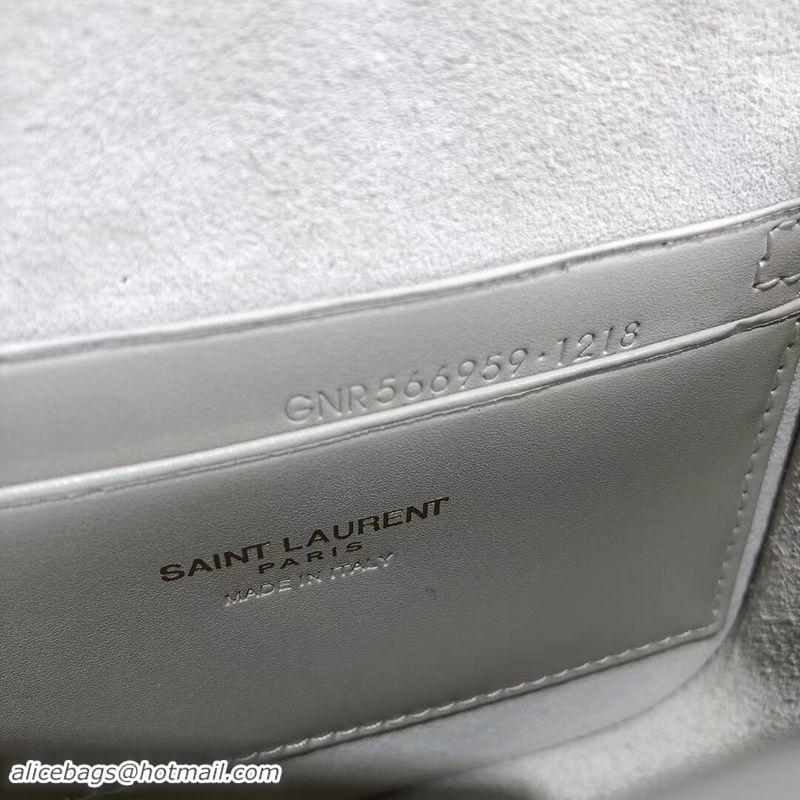 Grade Yves Saint Laurent Shoulder Bag Y566959 White