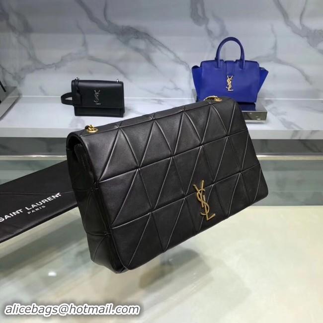 Purchase Saint Laurent Jamie Monogram Giant Full-Flap Chain Shoulder Bag NMS18 black