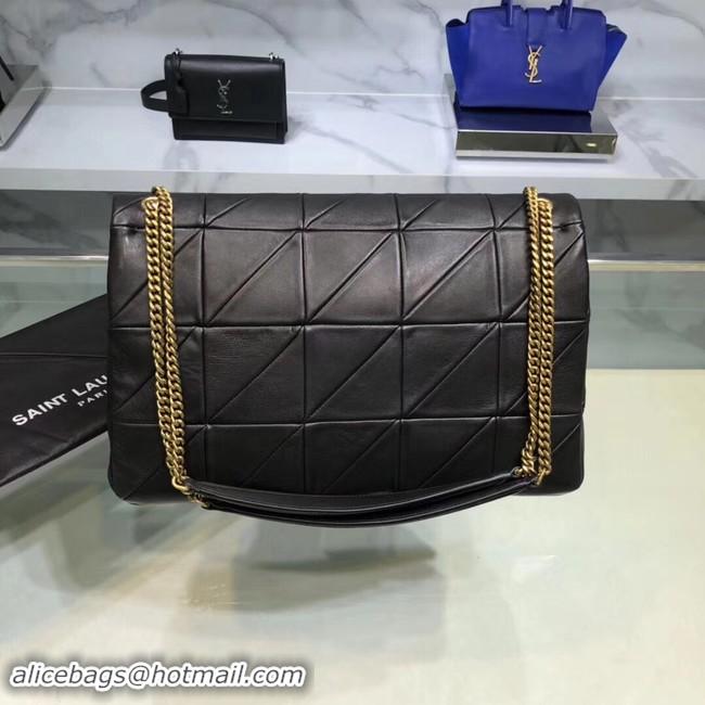 Purchase Saint Laurent Jamie Monogram Giant Full-Flap Chain Shoulder Bag NMS18 black