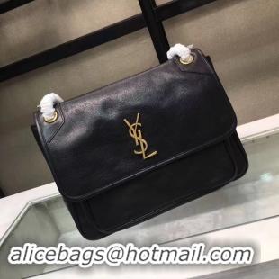 Luxury Saint Laurent Niki Large Monogram Shoulder Bag 2829 black