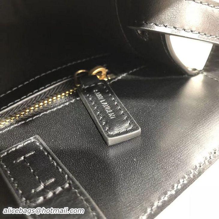 Luxury Yves Saint Laurent Top Handle Bag Original Leather Y568702 Black