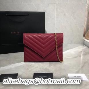 Best Price Yves Saint Laurent Shoulder Bag Original Leather Y569267 Red