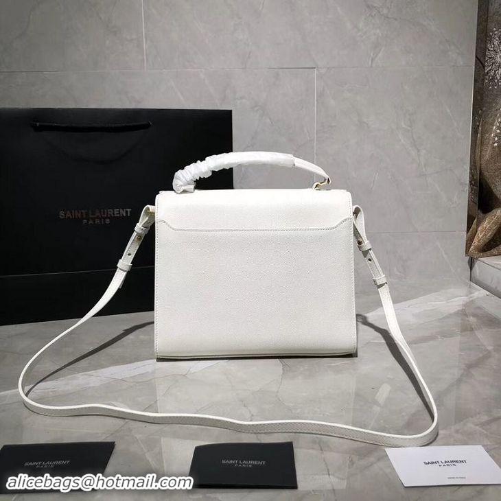 Discount Yves Saint Laurent Original Leather Bag Y578000 White