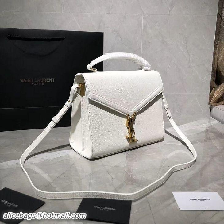 Discount Yves Saint Laurent Original Leather Bag Y578000 White