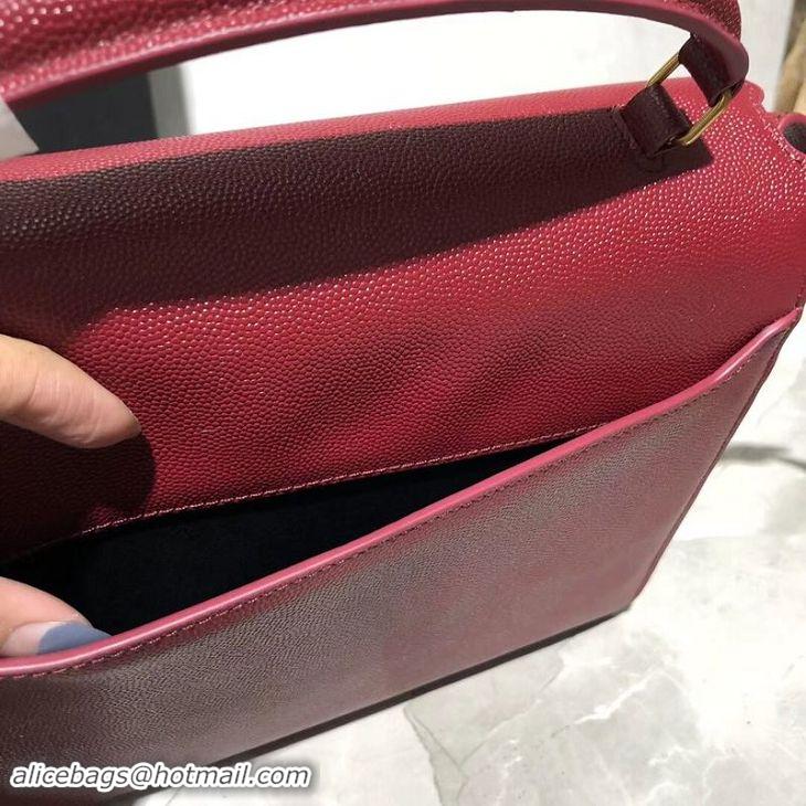 Low Cost Yves Saint Laurent Original Leather Bag Y578000 Red