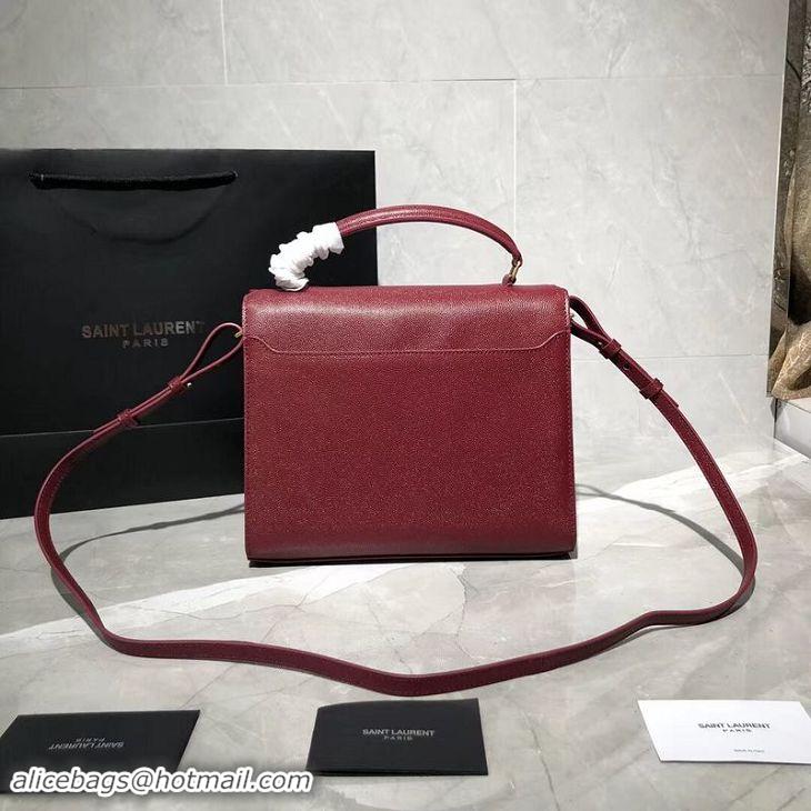 Low Cost Yves Saint Laurent Original Leather Bag Y578000 Red