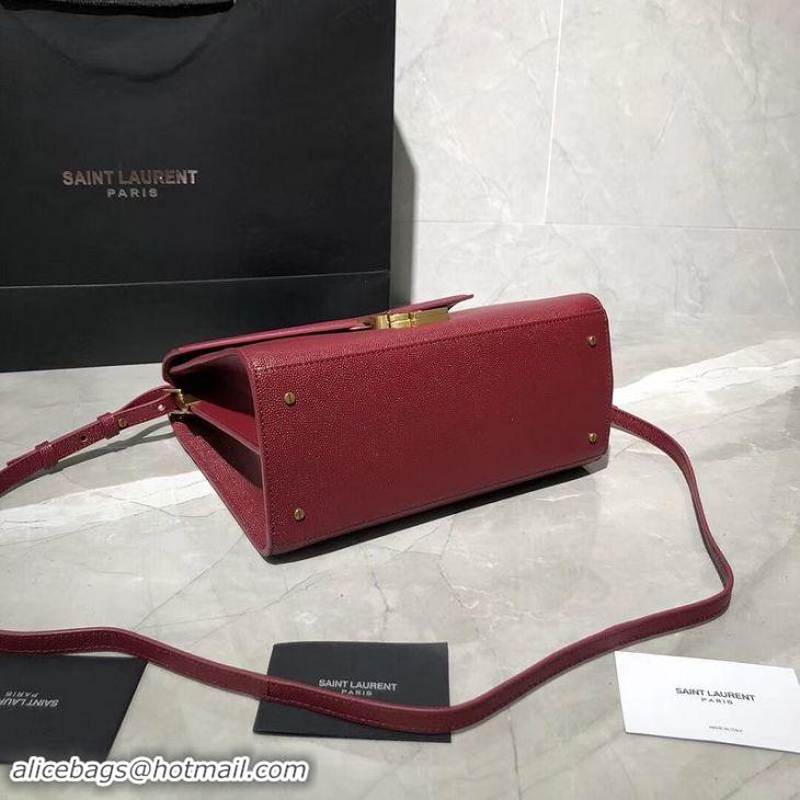 Low Cost Yves Saint Laurent Original Leather Bag Y578000 Red