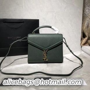 Best Price Yves Saint Laurent Original Leather Bag Y578000 Green