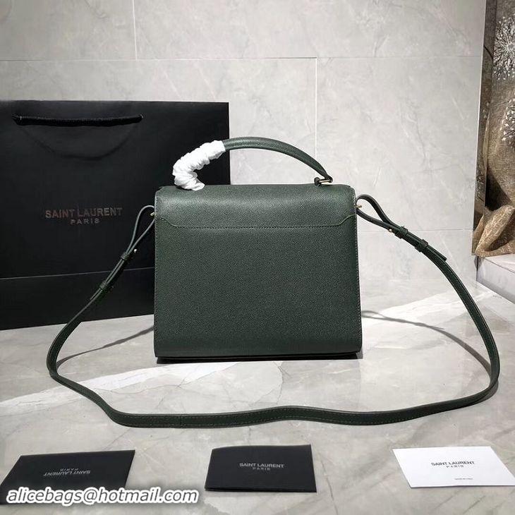 Best Price Yves Saint Laurent Original Leather Bag Y578000 Green