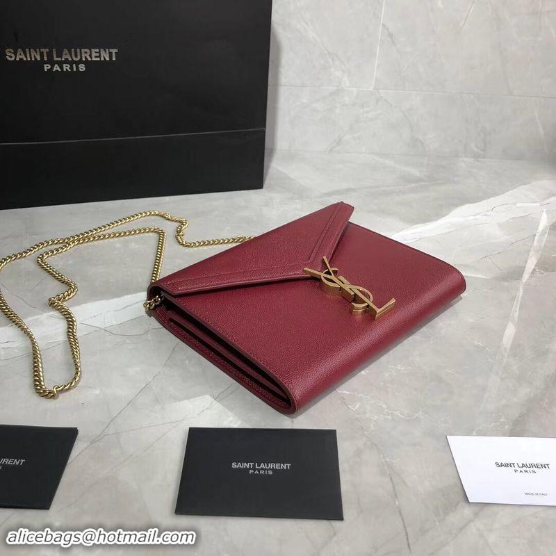 Affordable Price Yves Saint Laurent Original Leather Shoulder Bag Y582334 Red