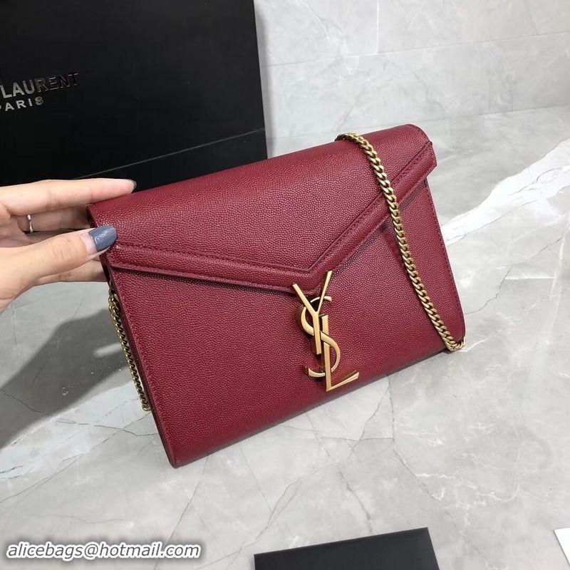 Affordable Price Yves Saint Laurent Original Leather Shoulder Bag Y582334 Red