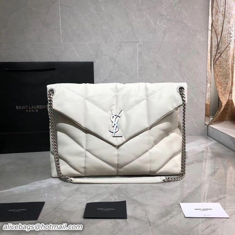 Purchase Yves Saint Laurent Shoulder Bag Original Leather Y577475 White