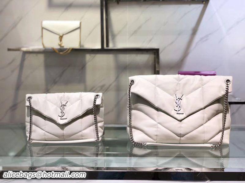 Purchase Yves Saint Laurent Shoulder Bag Original Leather Y577475 White