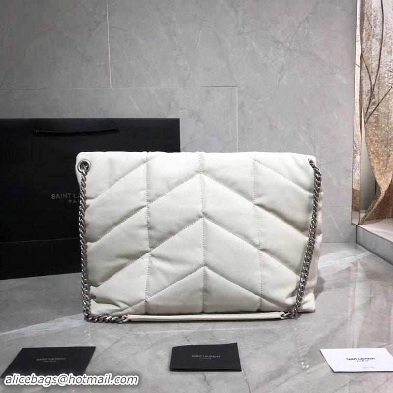 Purchase Yves Saint Laurent Shoulder Bag Original Leather Y577475 White