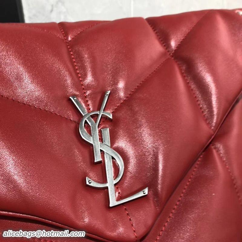 Discount Yves Saint Laurent Shoulder Bag Original Leather Y577475 Red