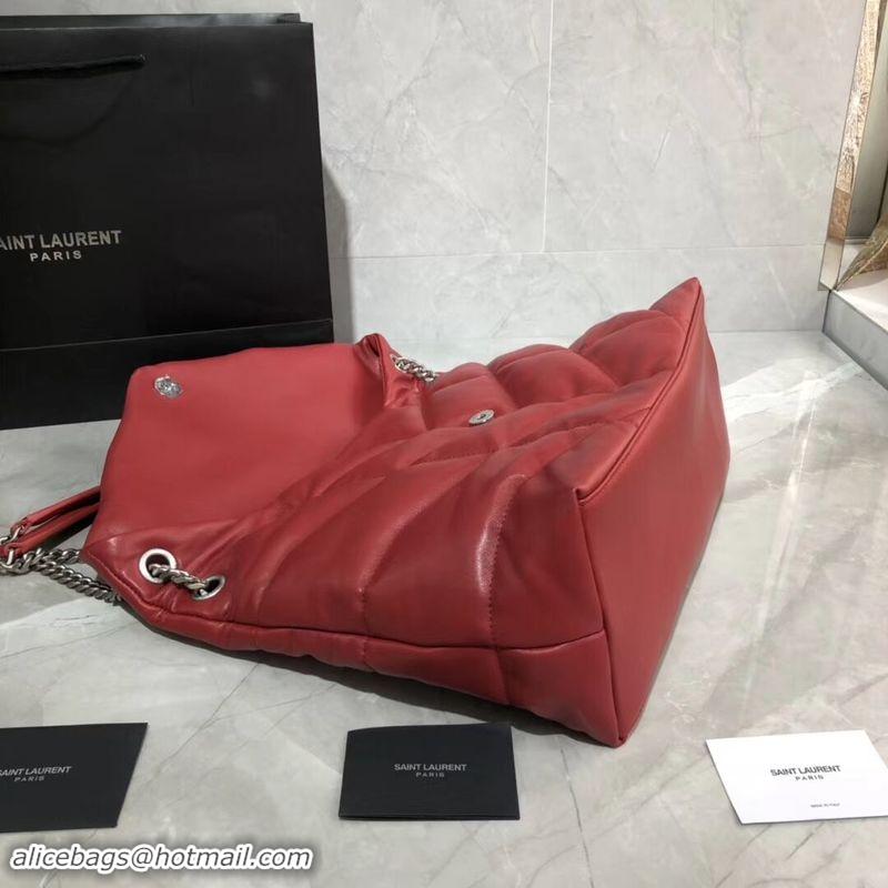 Discount Yves Saint Laurent Shoulder Bag Original Leather Y577475 Red