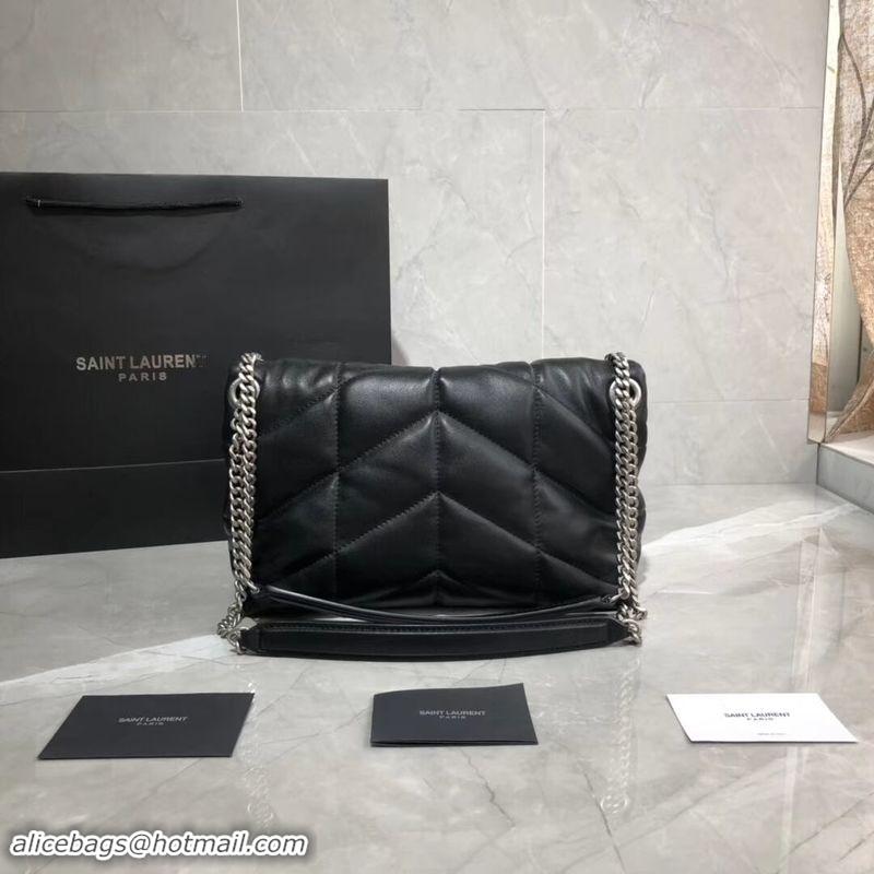 Pretty Style Yves Saint Laurent Shoulder Bag Original Leather Y577476 Black