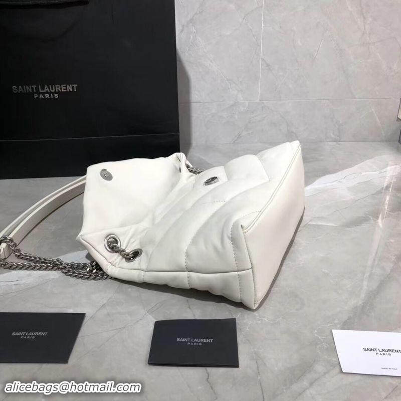 Good Quality Yves Saint Laurent Shoulder Bag Original Leather Y577476 White