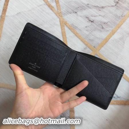 Classic Hot Louis vuitton MULTIPLE Wallet Monogram M60895 Black