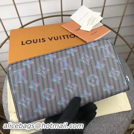 New Style Louis Vuitton M68621 Zippy Wallet Monogram Pop Blue