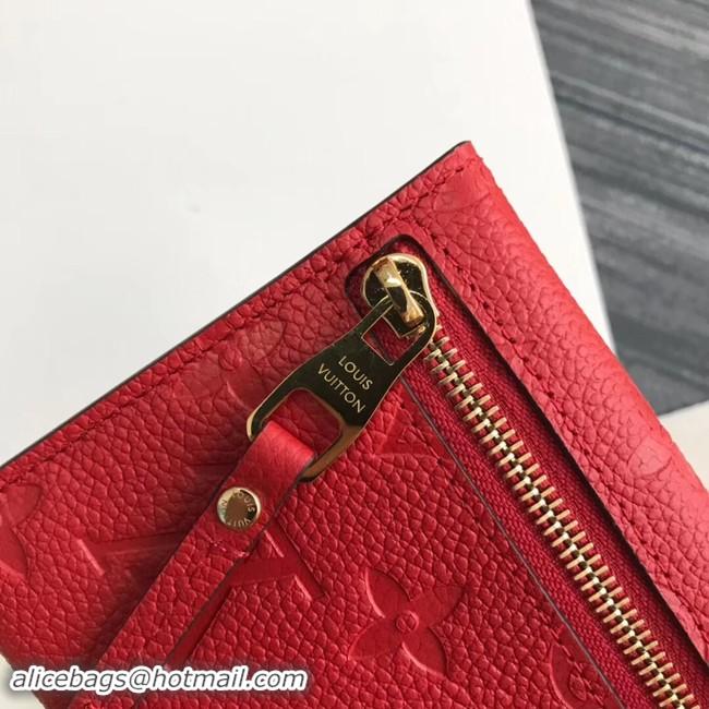 Unique Style Louis Vuitton card holder N60633 red