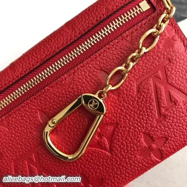 Unique Style Louis Vuitton card holder N60633 red