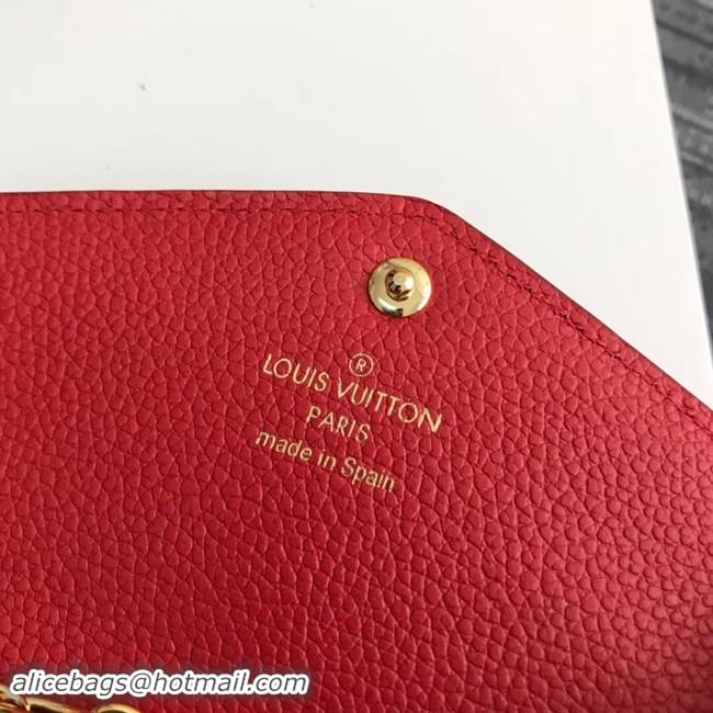 Unique Style Louis Vuitton card holder N60633 red