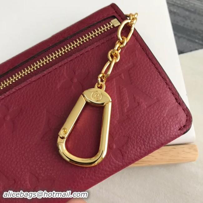 Charming Louis Vuitton card holder N60633 purplish