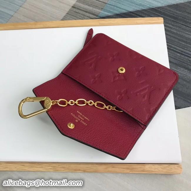 Charming Louis Vuitton card holder N60633 purplish