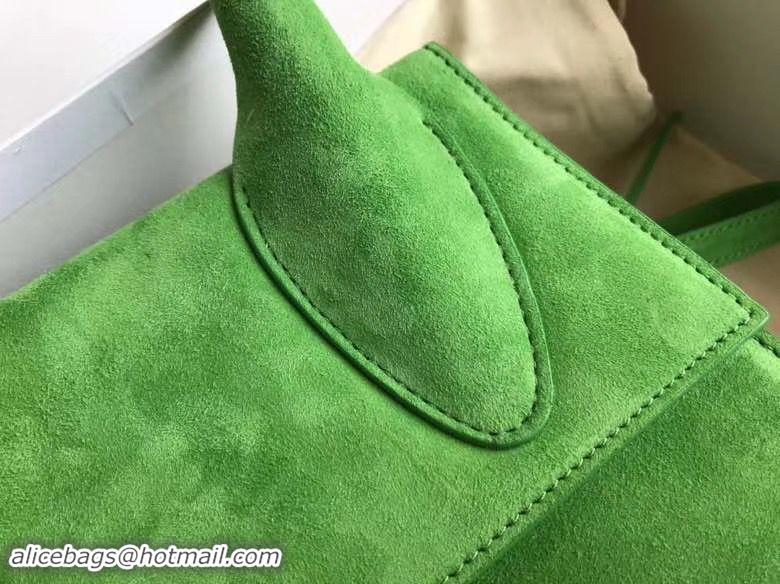 New Design Jacquemus Original Velvet Leather Top Handle Bag J76235 Green